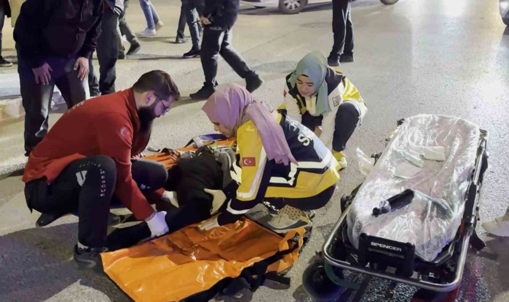 Karşıdan karşıya geçmek isteyen kadın ağır yaralandı!