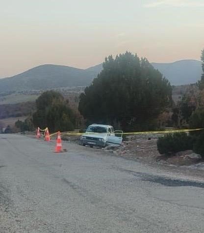 Takla atan otomobil sürücüsü hayatını kaybetti
