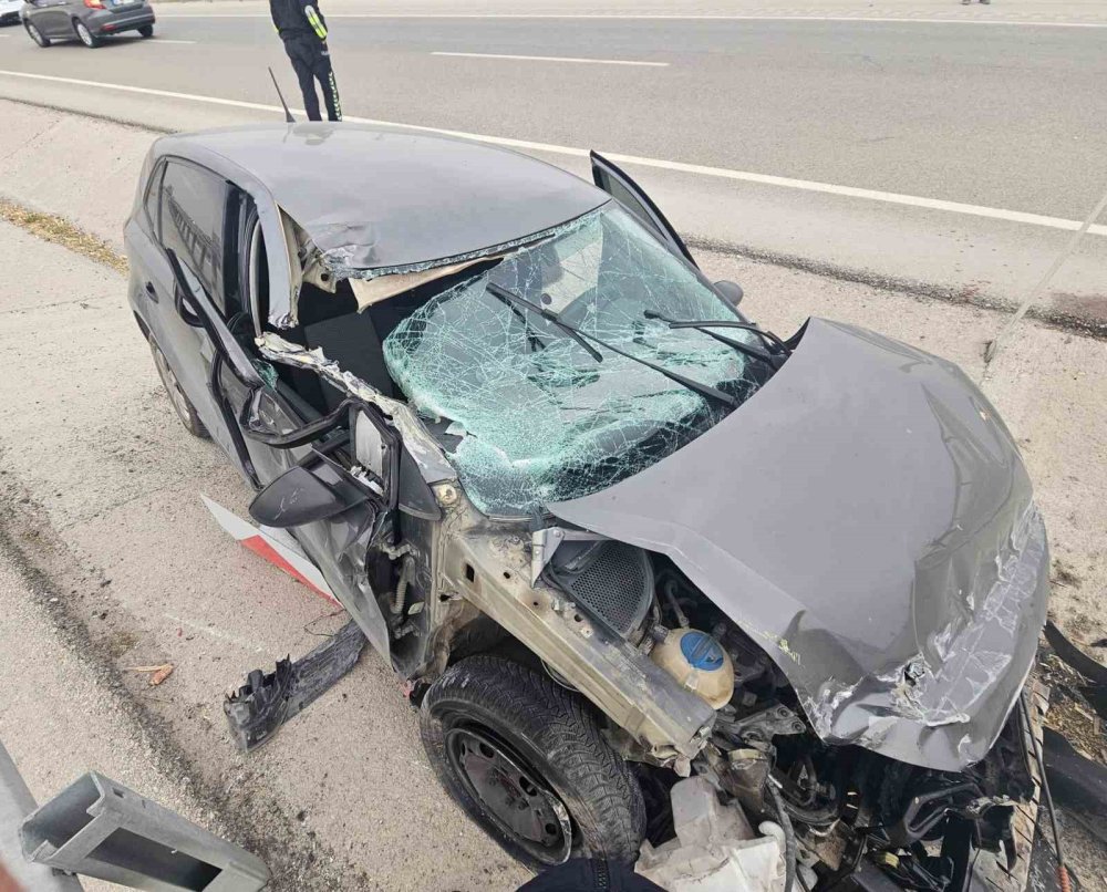 Aksaray- Konya karayolunda kaza! Yaralılar var