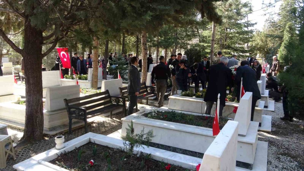 Konya’da Çanakkale Zaferi’nin yıl dönümünde şehitler anıldı