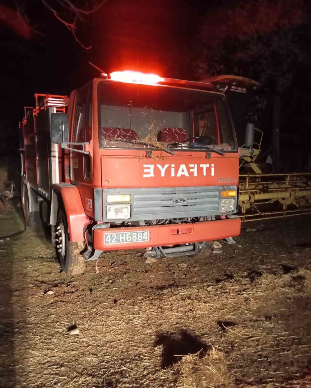 Konya'da iki farklı mahallede yangın...