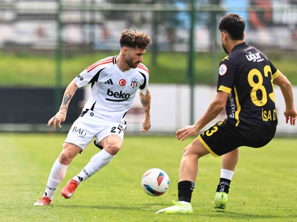 Beşiktaş, hazırlık maçında mağlup oldu