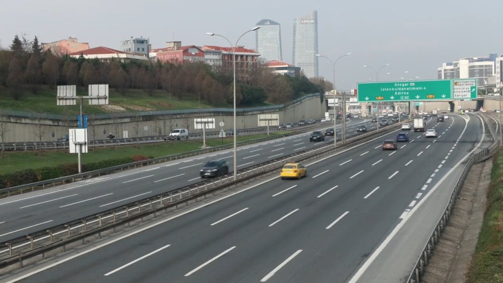 İstanbul'da yollar boş kaldı