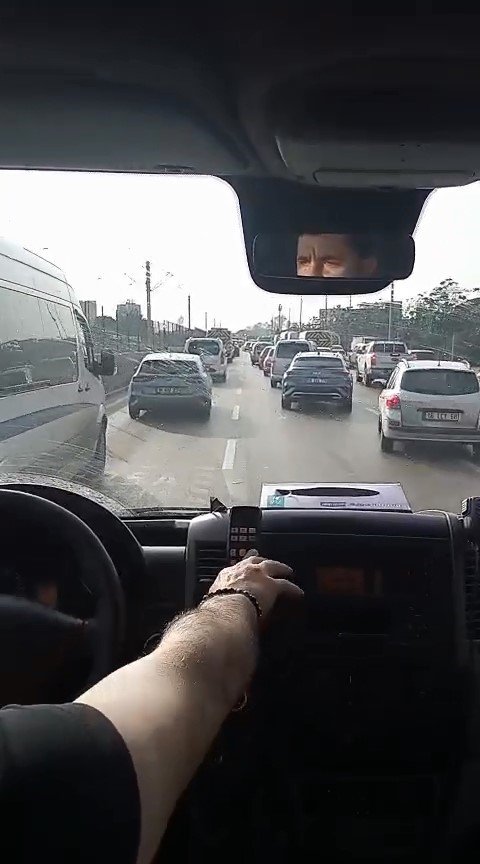 Sürücülerin fermuar sistemi büyük alkış aldı