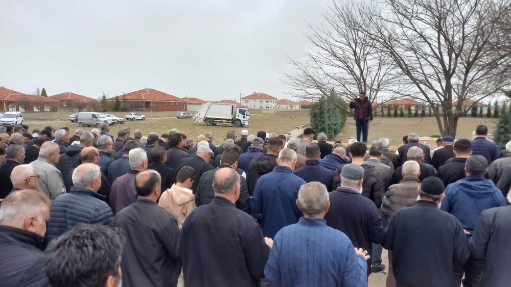 Konya'nın ilçesinde yağmur duası yapıldı