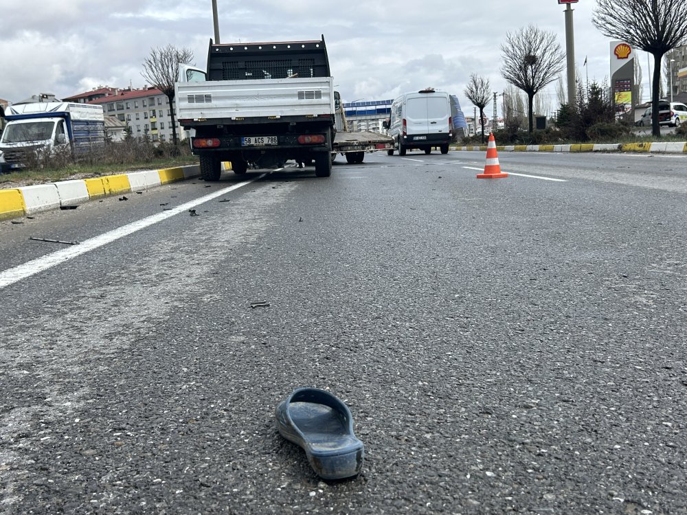 Kamyonetin çarptığı kadın hayatını kaybetti