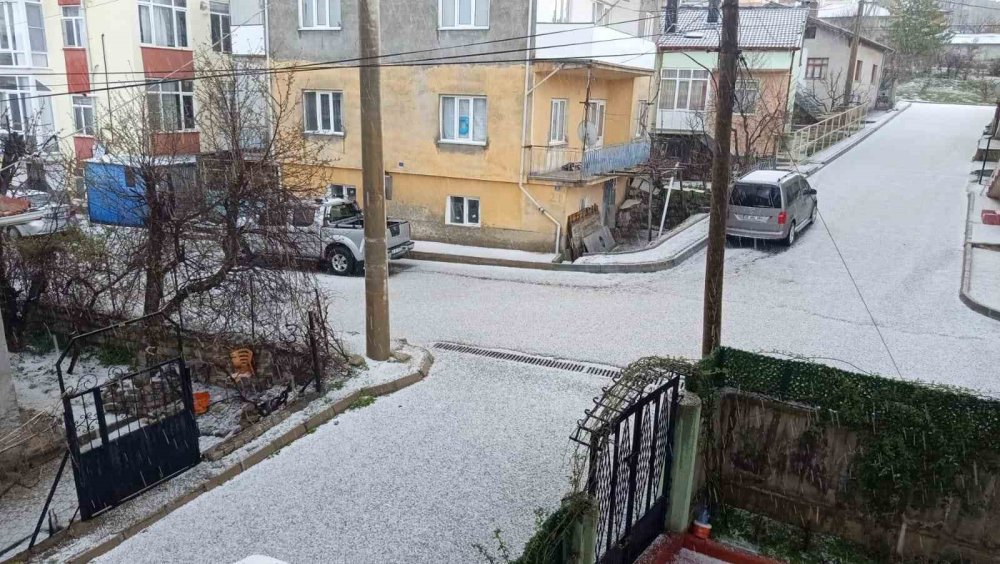 Konya'da dolu zararı!