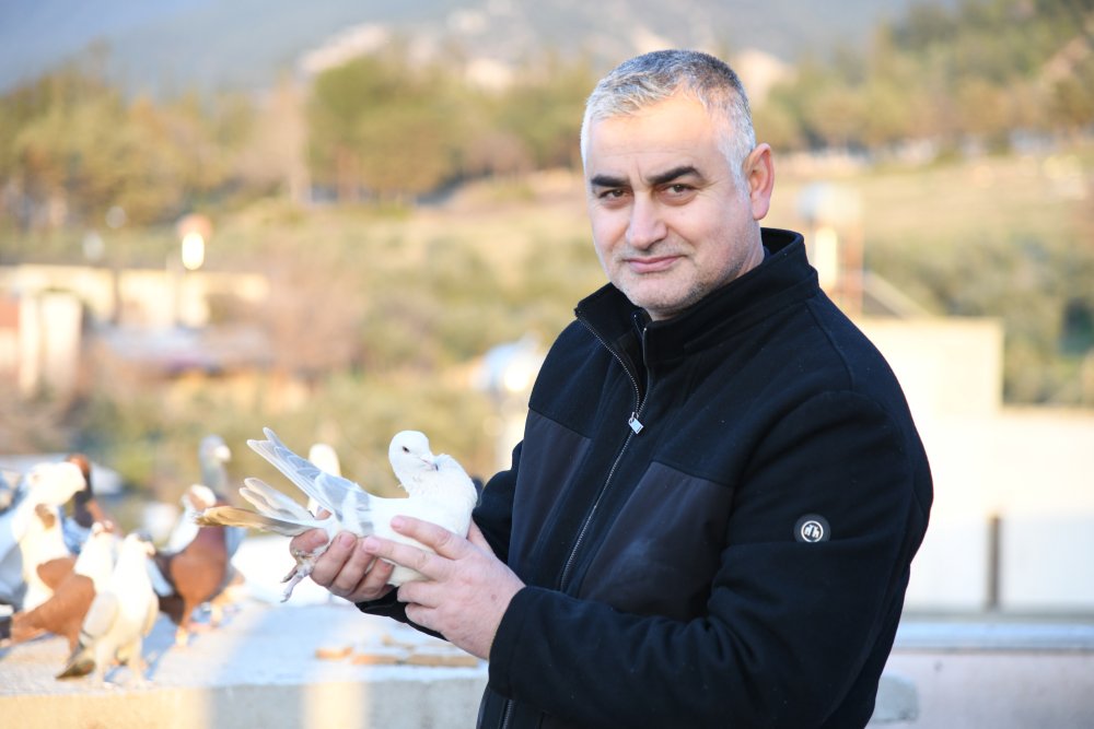 Dedesinin hobisiydi; evinin çatısında gözü gibi bakıyor