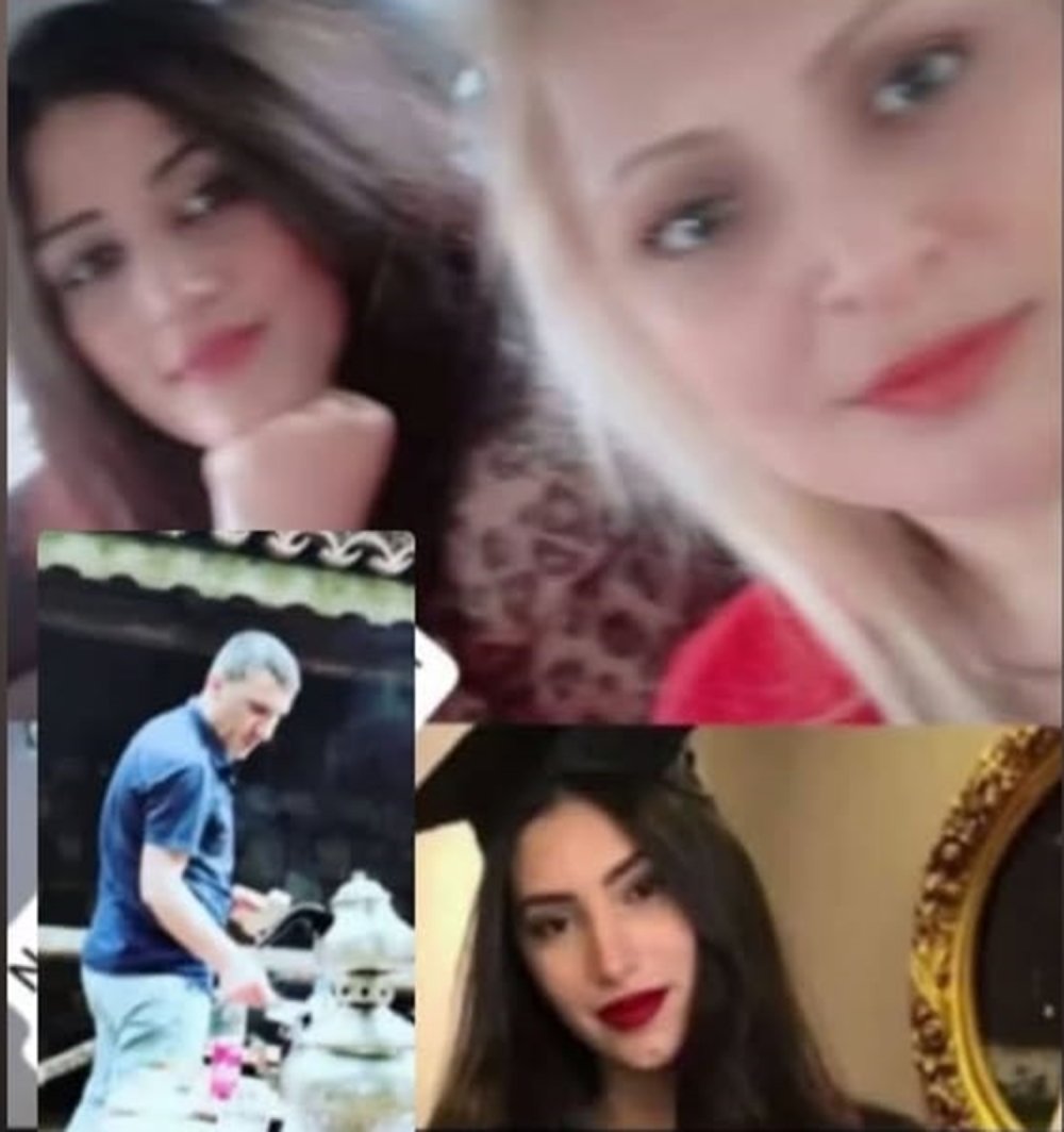 Kazada ölen baba ve 3 kızı, yan yana toprağa verildi