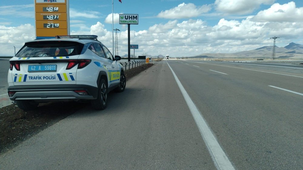 Konya'da günlük 20 bin aracın geçtiği bu noktadar radar var