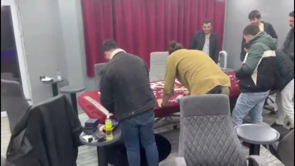 Villaya kumarhane baskını!