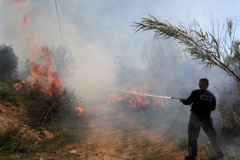 Antalya’nın akciğerlerinde korkutan yangın