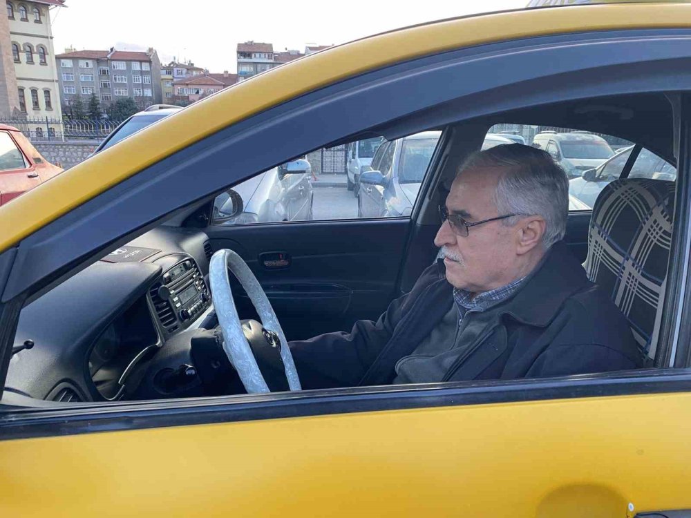 Konya'da gündem olan taksici o anları anlattı