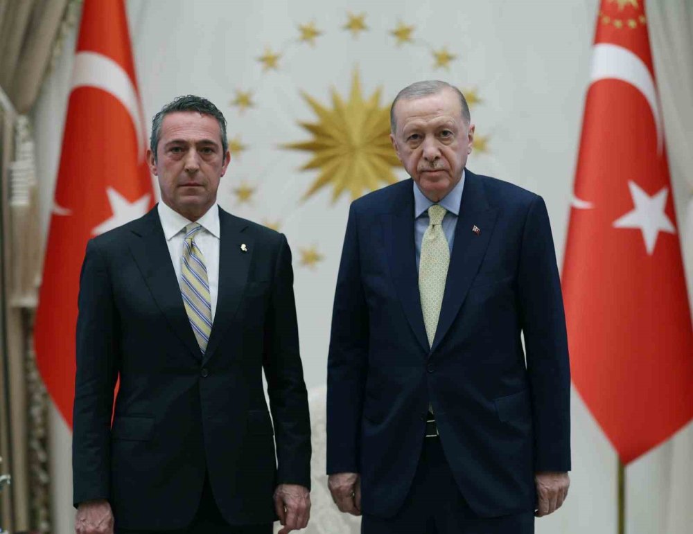 Fenerbahçe Spor Kulübü Başkanı Ali Koç'tan, Erdoğan ve Kurum'a ziyaret