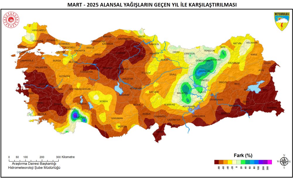 Konya'da 35 yılın en düşük seviyesi görüldü!