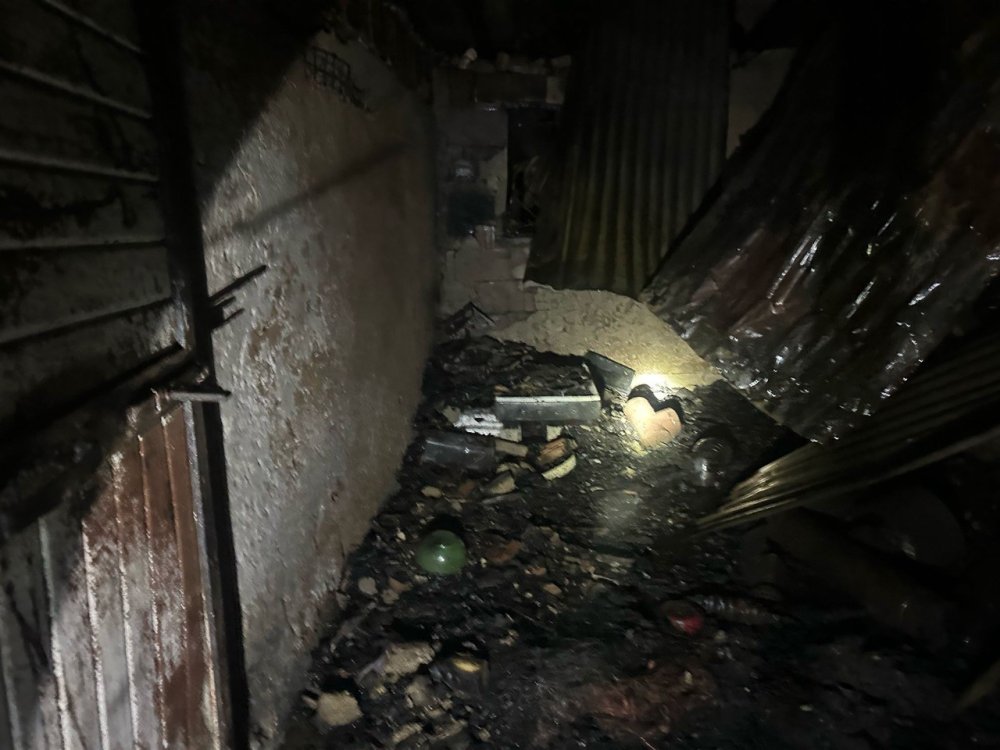 Konya'da gece yarısı ağıl yangını