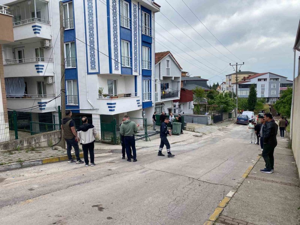 Demirin ucu tele temas edince facia yaşandı