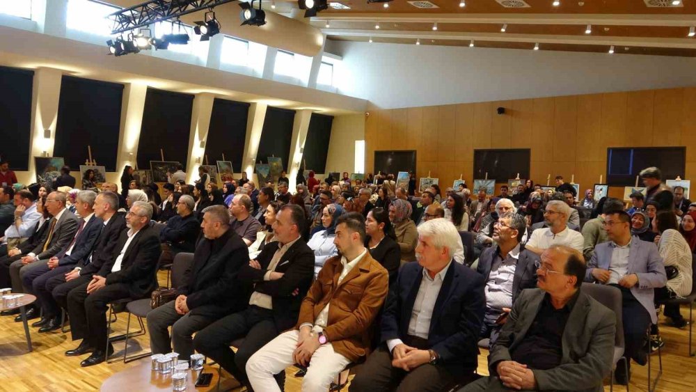 Konya’da Kudüs ve Gazze temalı resim sergisi