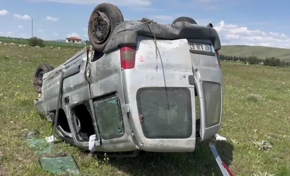 Konya'da kaza! 2 yaralı