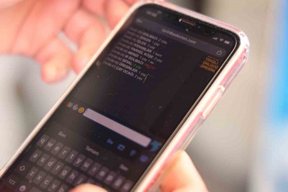 Konya'da teknolojiyle buluşan çay ocağı!