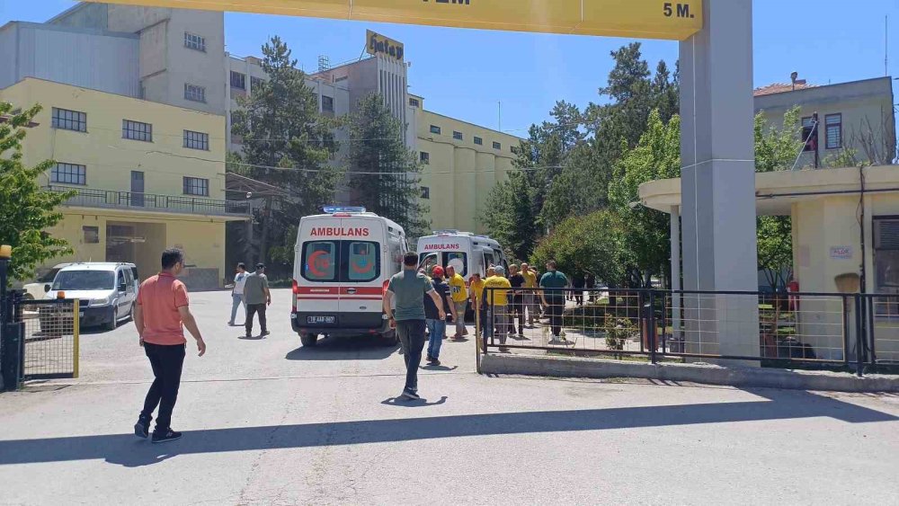 Un fabrikasında patlama! 7 yaralı