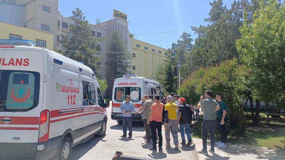 Un fabrikasında patlama! 7 yaralı