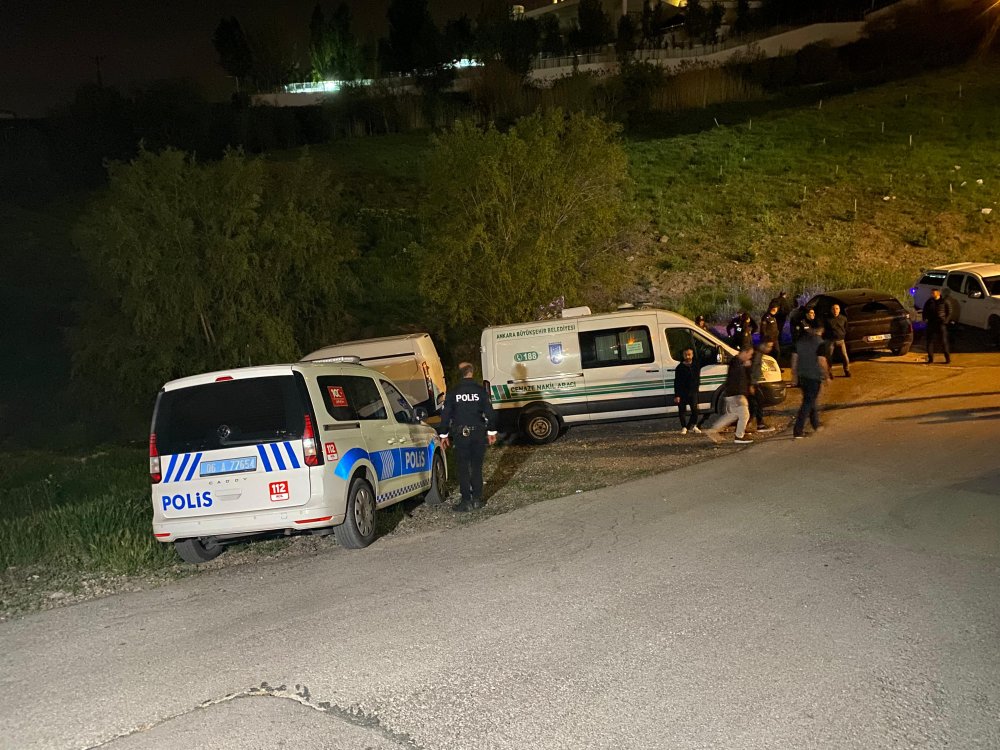 Ankara'da, dere yatağında bıçaklanmış halde ölü bulundu