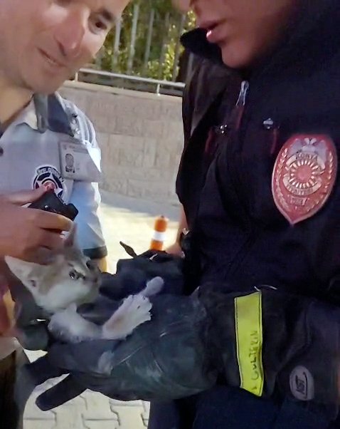 Konya'da 4 saatlik kurtarma operasyonu