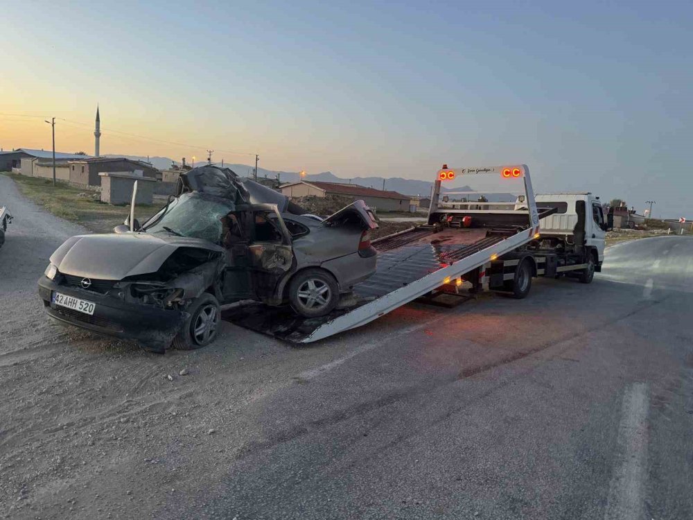 Konya’da bir ölümlü kaza daha! Kimliği belli oldu