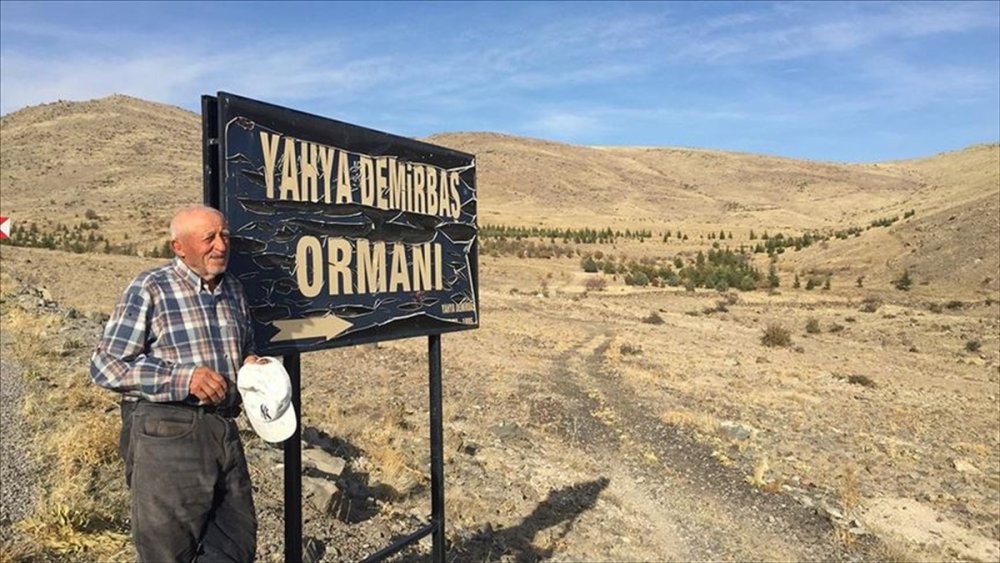 Konya'nın "Orman Dede"si son yolculuğuna uğurlandı
