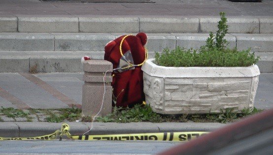 Konya merkezdde korku dolu anlar!