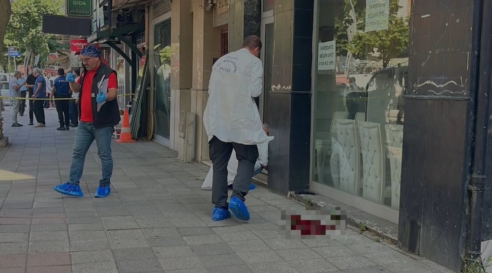 Cadde ortasında öldürüldü