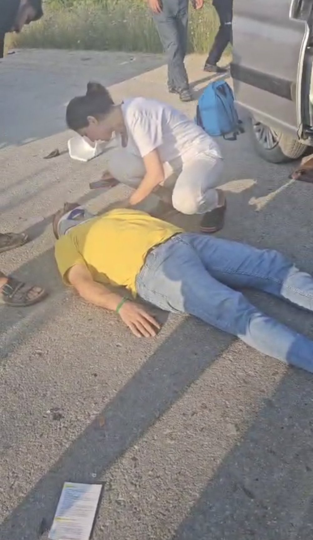 Feci kazada 2 otomobil çarpıştı; 7 yaralı