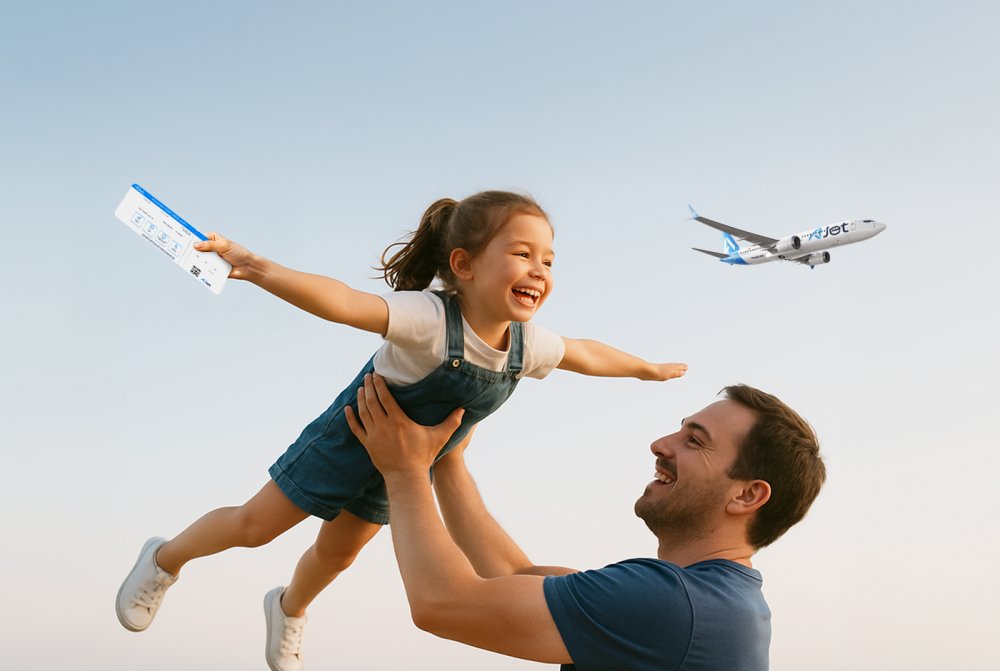 AJet'ten Babalar Günü'ne özel indirimli bilet... İşte indirim kodu