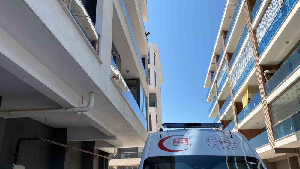 Konya'da aile krizi balkona taştı