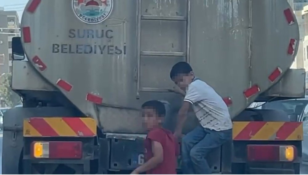 Çocukların oyunu yürekleri ağızlara getirdi