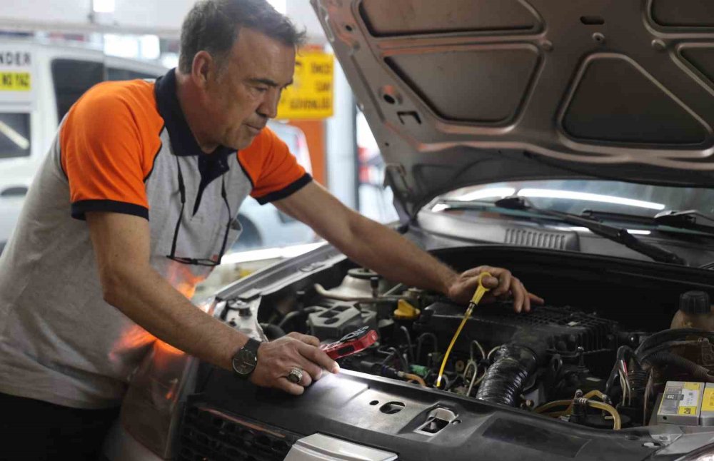 Konya'da ekspertize götürülen otomobilden çıkan şey pes dedirtti