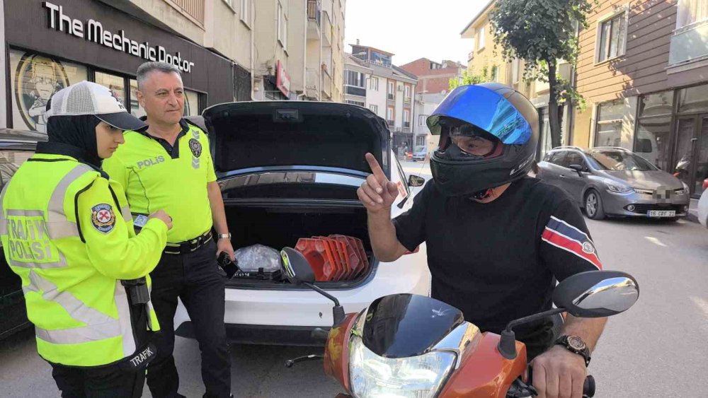 Polisten 10 kez aynı cezayı yedi