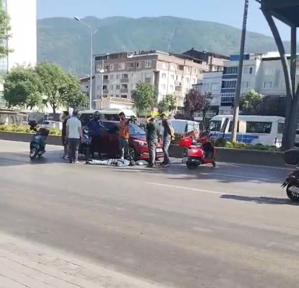 Üst geçit ihlali kazaya mal oldu