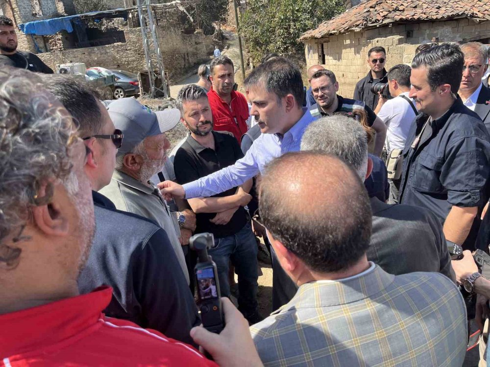 Bakan Murat Kurum: "Yaraları birlikte saracağız"