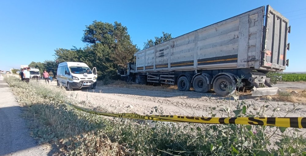 Konya'da yanan TIR'da cesedi bulunan şoförün öldürüldüğü ortaya çıktı! Kız kardeş detayı...