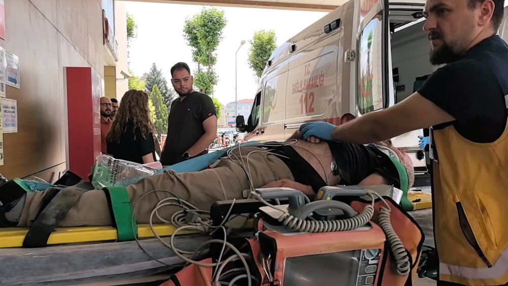 2 metre yüksekten düşen işçi hayatını kaybetti