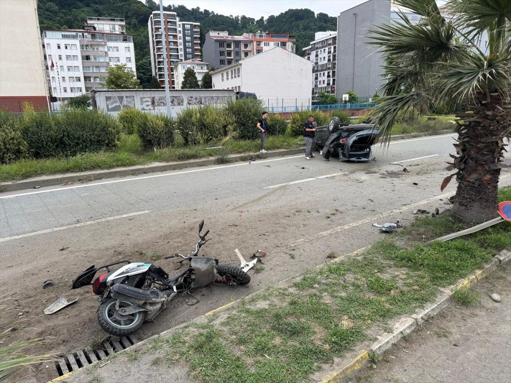 Otomobil ile motosikletin çarpıştı! 2 kişi öldü
