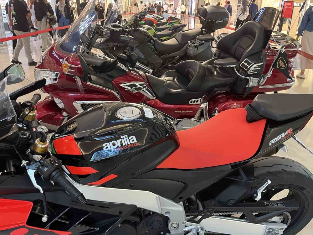 Konya'da motosiklet tutkunları etkinlikte buluştu