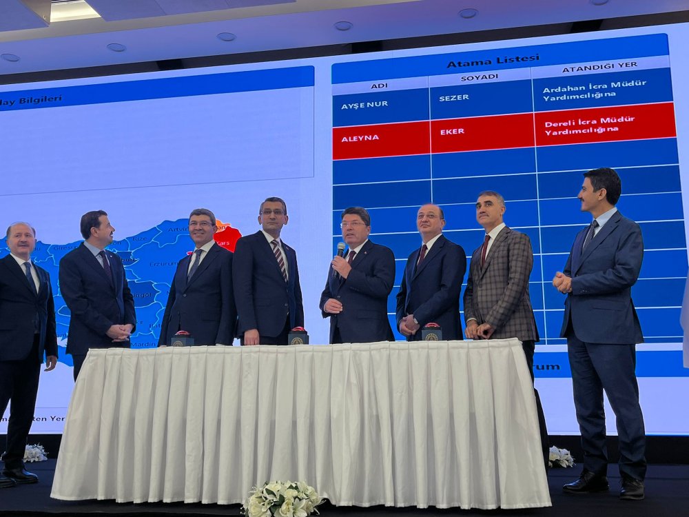 Bakan Tunç: Kanunlardan kaynaklanan birçok hususu değerlendiriyoruz