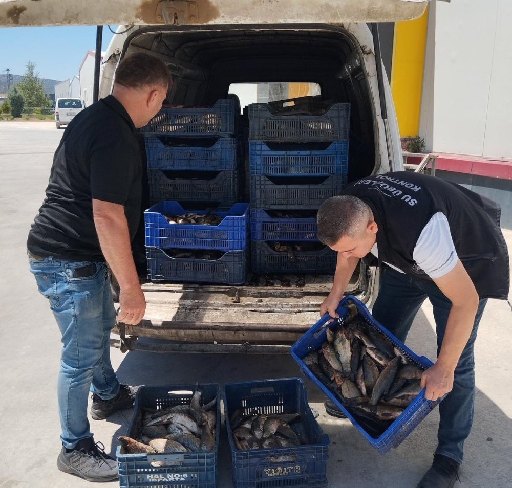 Balıkçılar denetleniyor