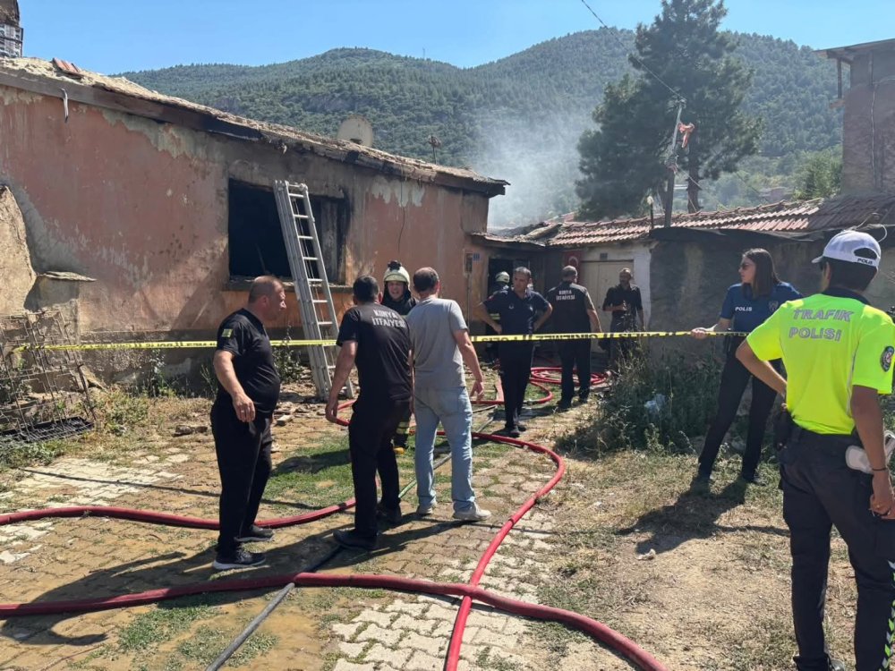 Konya'da acı olay! Engelli birey yanarak can verdi