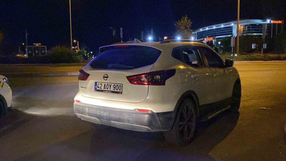 Konya'da "Alkollü değilim" diyen sürücü alkollü çıktı, ehliyetine el konuldu