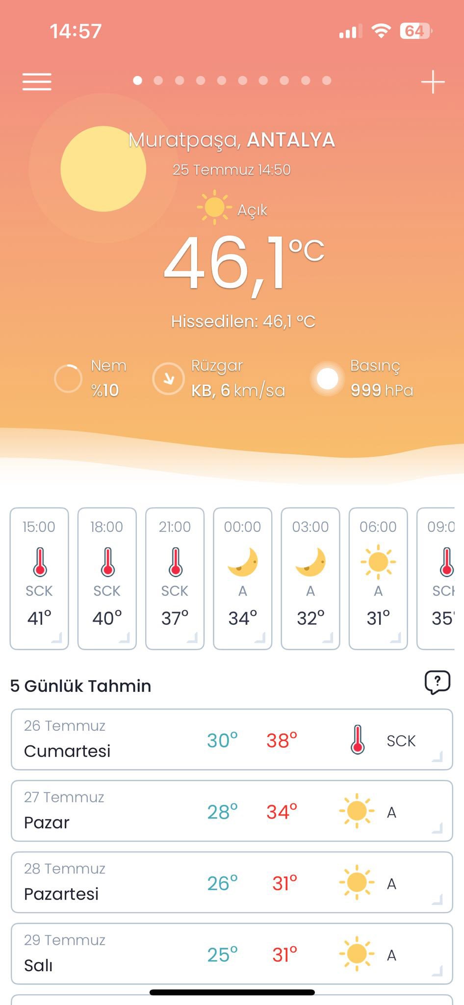 Pik noktaya ulaştı! Antalya'da 95 yılın rekoru kırıldı