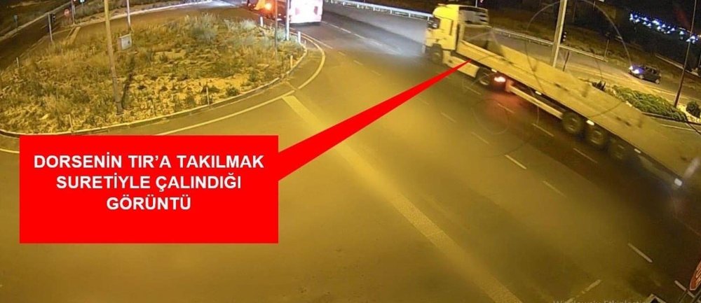 Çalıntı dorse şehir şehir dolaştı! Konya'ya kadar geldi